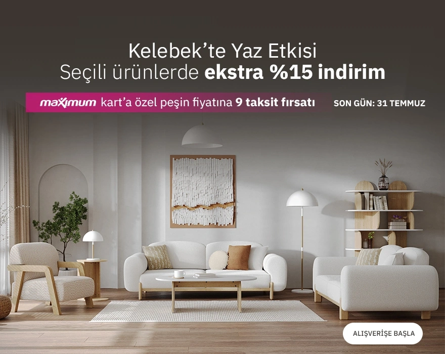 Seçili Ürünlerde Ekstra %15 İndirim