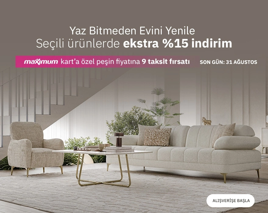 Seçili Ürünlerde Ekstra %15 İndirim
