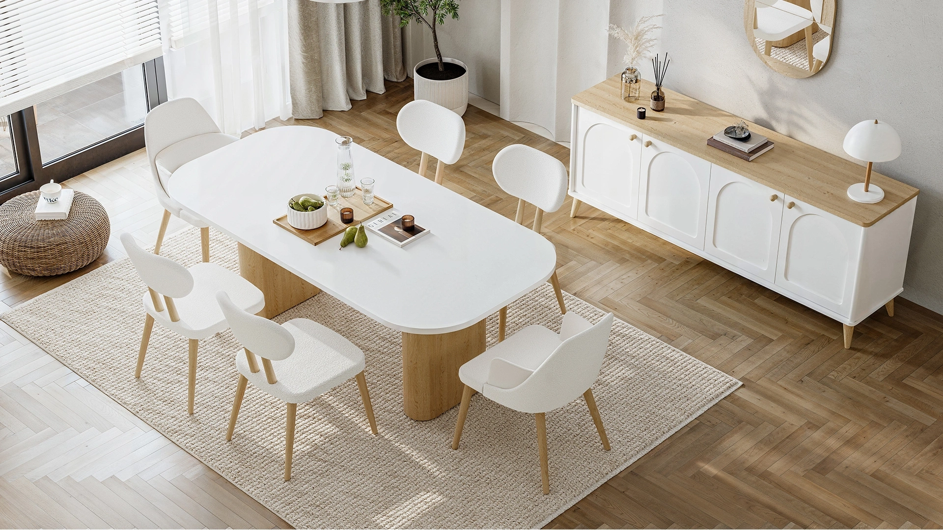 Bohemia Yemek Odası Takımı thumbnail 84