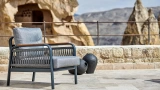 Stone Aluminum Garden Set (3+1+1+Coffee Table)