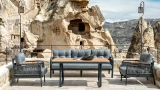 Stone Aluminum Garden Set (3+1+1+Coffee Table)