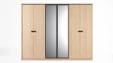 Grid 6 Door Wardrobe