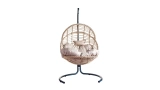 Wave Rattan Single Swing