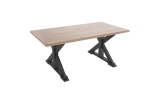 Angelic Dark Fixed Table 180 Cm