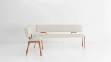 Natura Bench - Sağ Köşe