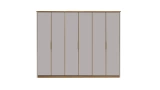 Lionte 6 Door Wardrobe