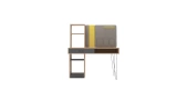 Lime Study Desk with panel