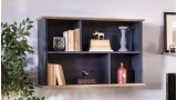 Angelic Dark TV Unit Wall Mounted Shelf Module