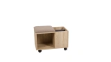 Lime Pouf with wheels