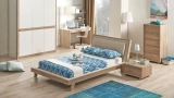Nigero Bedstead and Headboard