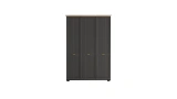 Angelic Dark Youth 3 Door Wardrobe
