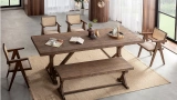 Vista Solid wood Bench