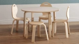 Natural Round Childrens Table