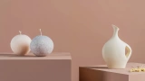 Lionte Touch Candle Gray