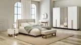 Calina Bedstead Without Headboard 160 cm Beige