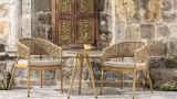 Lina Rope Round Coffee Table