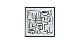 Tunnel 100X100 Framed Table