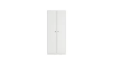 Noira 2-Door White Cabinet