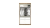 Nigero 2-Door Wardrobe