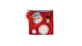 Happy Ceramic Censer and Candle Set