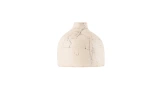 Soft Cream Ceramic Vase Small