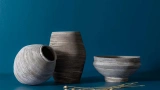 Case Kahverengi Stoneware Vazo Büyük