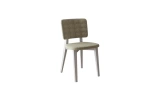 Martha Chair - Ice Grey Leg - Green Fabric