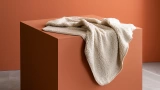 Rabbit Cream Sherpa Sofa Shawl