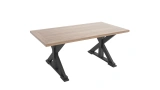 Angelic Dark Fixed Table 180 Cm