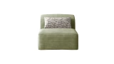 Soffice Single Sofs (Without Armrest)