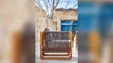 Loky Wooden Rope Single Sofa