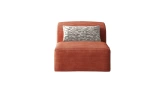 Soffice Single Armless Sofa (Armless)