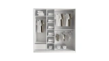 Lidya Sliding Wardrobe - 210 cm