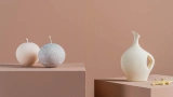 Lionte Touch Candle Gray