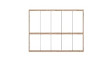 Nigero 5-Door Wardrobe