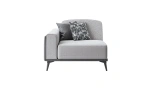 Codiva Left Arm Single Seat