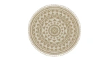 Beige Myra Round Carpet 160x160