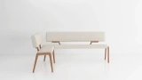 Natura Bench - Left Corner