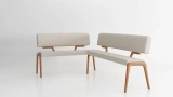 Natura Bench - Left Corner
