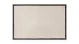Beige Black Border Halı - 160x230 cm