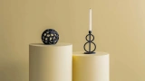 Black Metal Candlestick