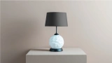 Common Concept Rock White Glass Lampshade