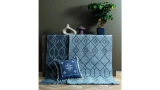 Ethnic Anthracite Cushion