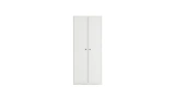 Noira 2-Door White Cabinet
