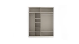Noira 4-Door White Wardrobe