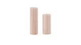 Lovisa Brown 2 pcs Cylinder Candle Set