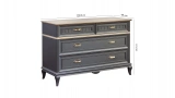 Angelic Dark Wide Chest of Drawers