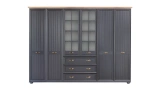 Angelic Dark 6 Door Wardrobe