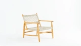 Carla Wooden Rope Armchair