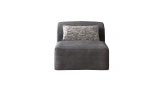 Soffice Single Seat Sofa (Armless)
